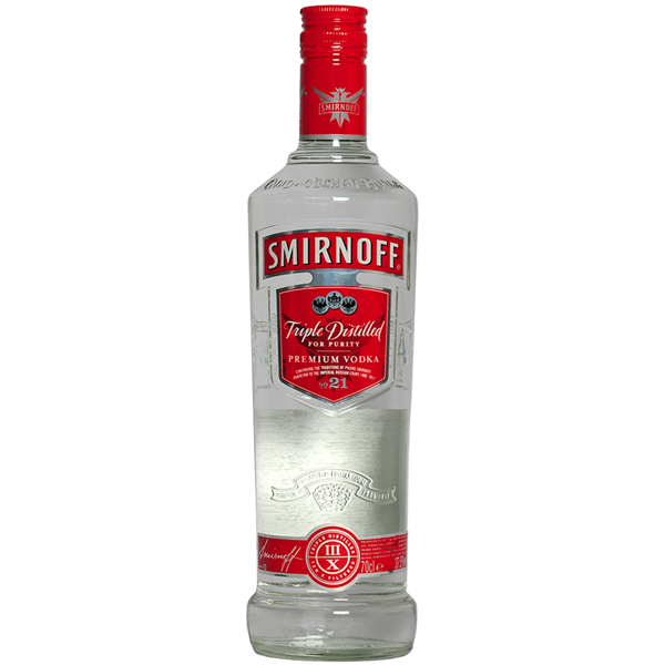 Smirnoff Red Vodka - Venus Wine & Spirit