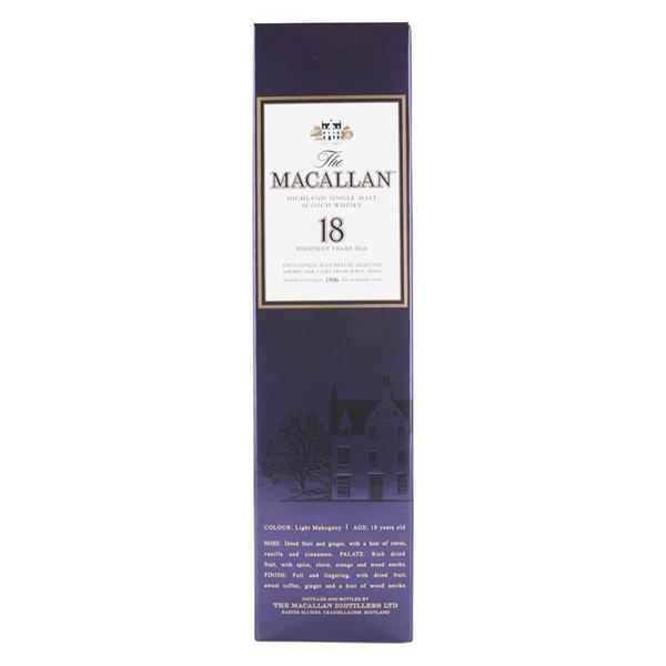 Macallan 18yr Whisky - Venus Wine & Spirit