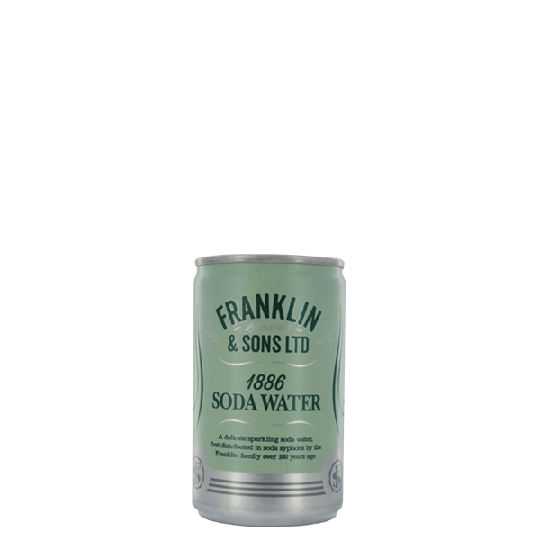 Franklin Soda Water Cans - Venus Wine & Spirit 