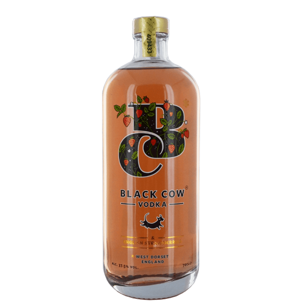 Black Cow & English Strawberries Vodka - Venus Wine & Spirit 