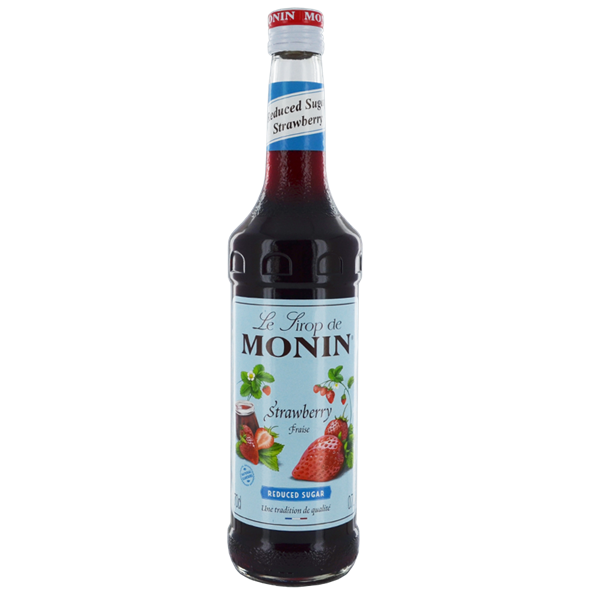 Monin Reduced Sugar Strawberry - Venus Wine & Spirit 