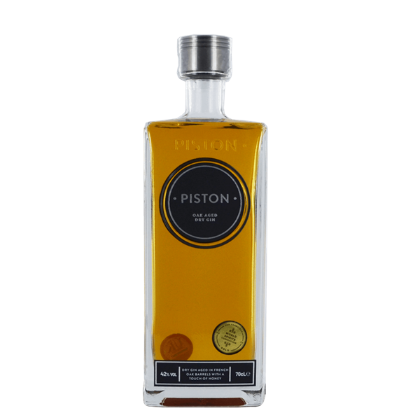 Piston Oak Aged Gin - Venus Wine & Spirit 