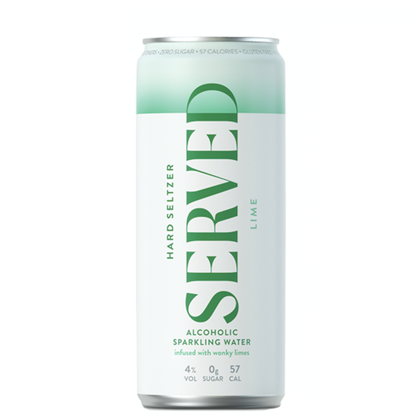 Picture of Served lime hard seltzer