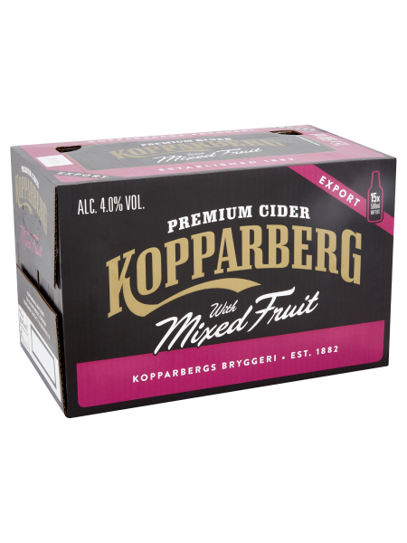 Picture of Kopparberg Premium Cider with Mixed Fruit 15 x 500ml