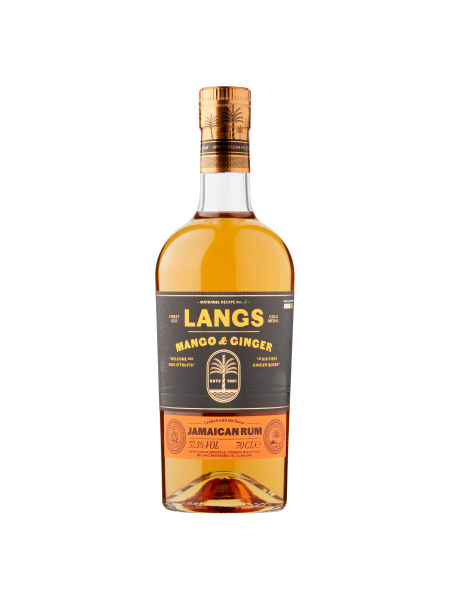 Picture of Langs Jamaican Rum Mango & Ginger 70cl