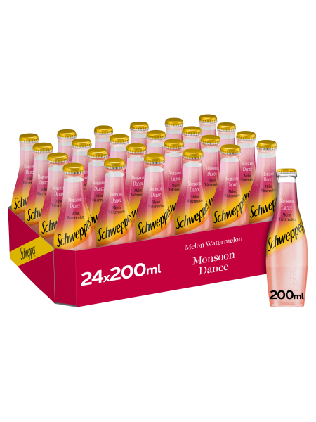 Picture of Schweppes Watermelon Melon Soda 24 x 200ml