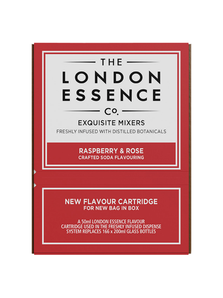 Picture of The London Essence Co. Raspberry & Rose Crafted Soda Flavouring 50ml