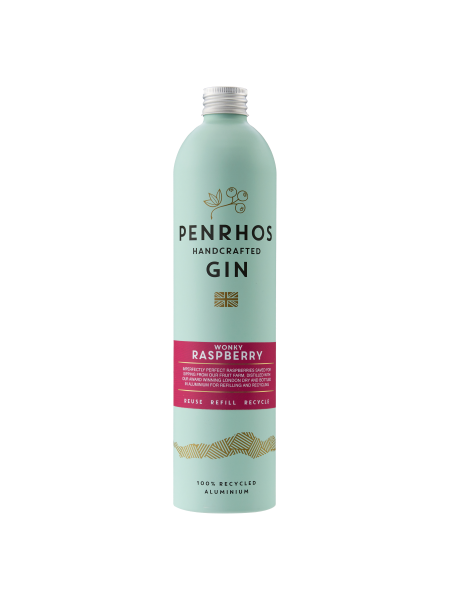 Picture of Penrhos Wonky Raspberry Gin 70cl