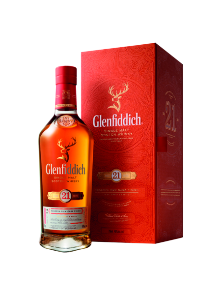 Picture of Glenfiddich Single Malt Scotch Whisky Gran Reserva 21 Year Old 70cl