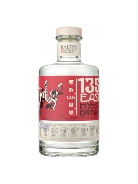 Picture of 135° East Gin Hyōgo Dry Gin 700ml