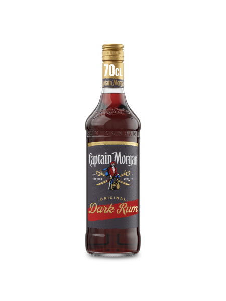 Picture of Captain Morgan Dark Rum 40% vol 70cl Bottle