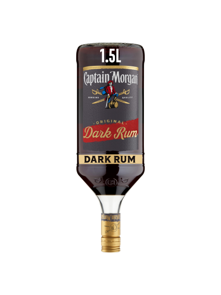 Picture of Captain Morgan Dark Rum 40% vol 1.5L