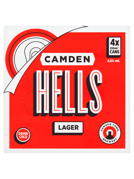 Picture of Camden Hells Lager 4 x 330ml