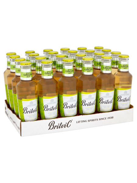 Picture of Britvic Spicy Ginger Ale Bottle 24 x 200ml