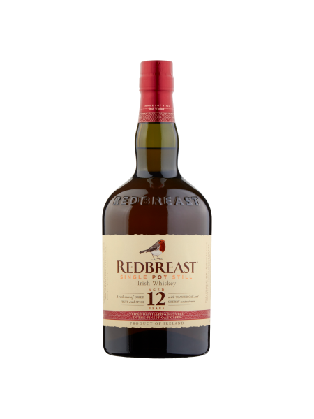 Picture of Redbreast Aged 12 Years Single Pot Still Irish Whiskey 700ml