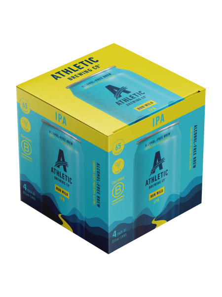Picture of Athletic Brewing Co Run Wild IPA 355ml