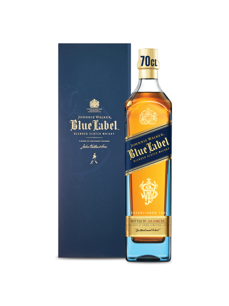 Picture of Johnnie Walker Blue Label Blended Scotch Whisky 40% vol 70cl