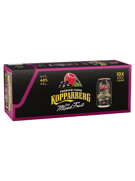 Picture of Kopparberg Premium Cider with Mixed Fruit 10 x 330ml