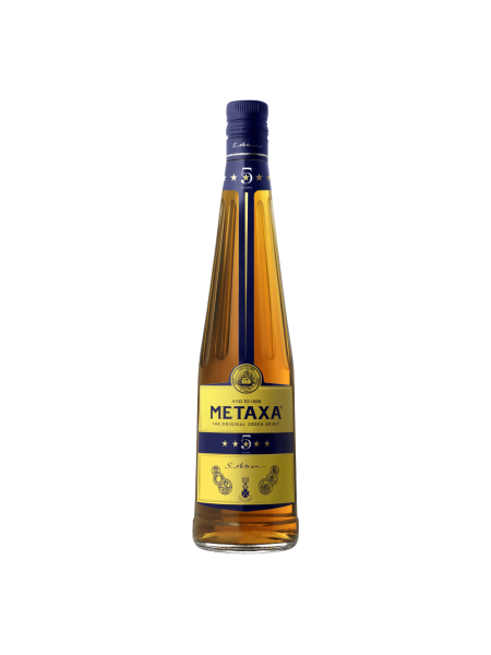 Picture of METAXA 5 Stars 70cl, The Original Greek Spirit
