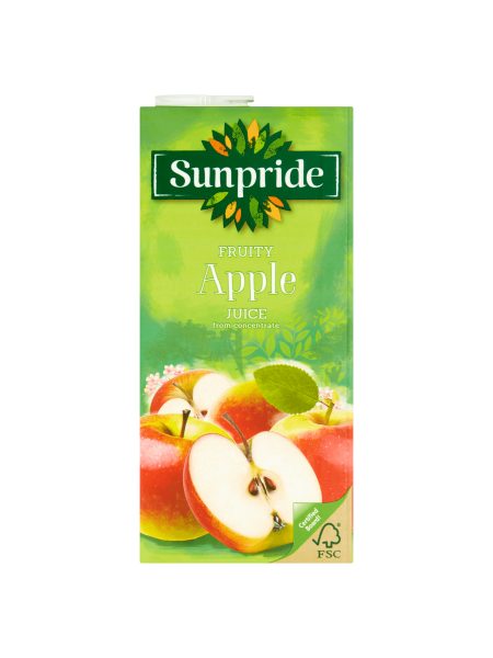 Picture of Sunpride Fruity Apple Juice from Concentrate 1 Litre