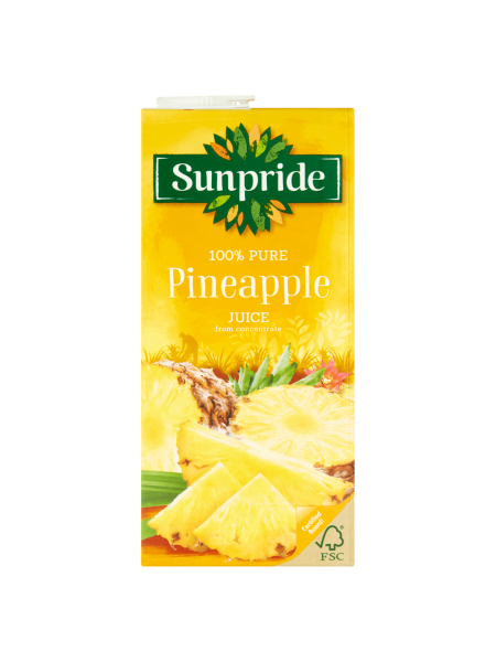 Picture of Sunpride 100% Pure Pineapple Juice from Concentrate 1 Litre