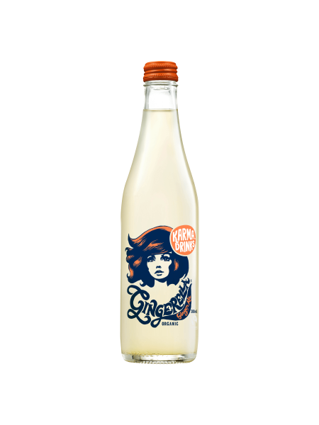 Picture of Karma Drinks Fairtrade Organic Gingerella Ginger Ale 300ml