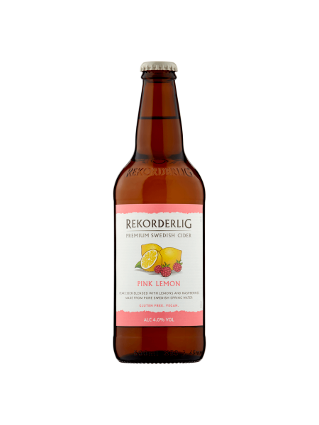 Picture of Rekorderlig Premium Swedish Pink Lemon Cider 500ml