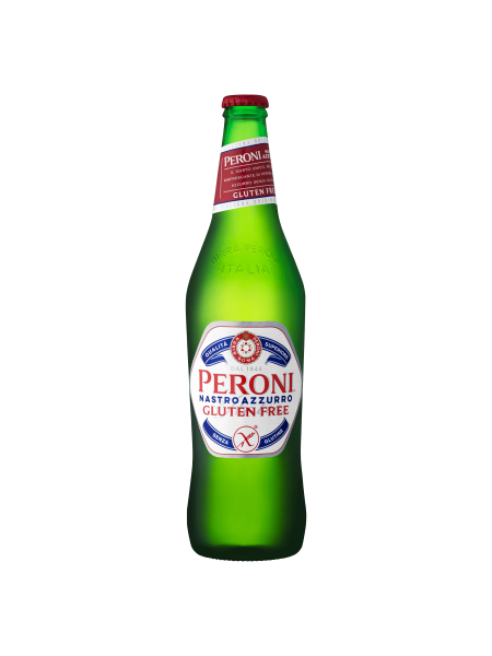 Picture of Peroni Nastro Azzurro Gluten Free Lager Beer Bottle 330ml