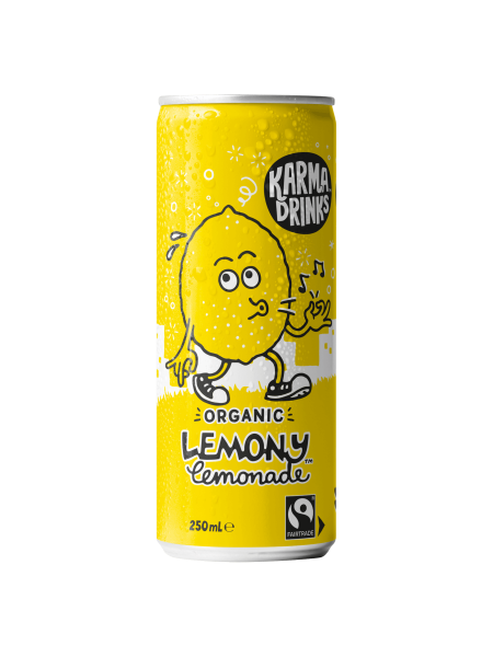 Picture of Karma Drinks Fairtrade Organic Lemony Lemonade 250ml