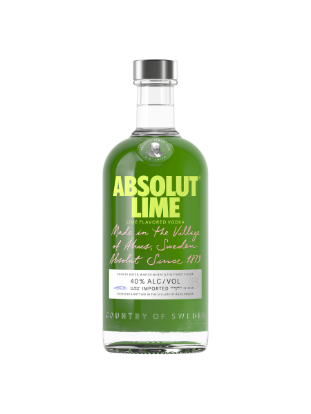 Picture of Absolut Lime Flavored Vodka 70cl