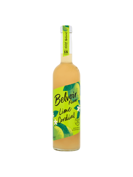 Picture of Belvoir Farm Lime Cordial 500ml