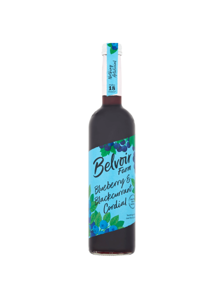 Picture of Belvoir Farm Blueberry & Blackcurrant Cordial 500ml