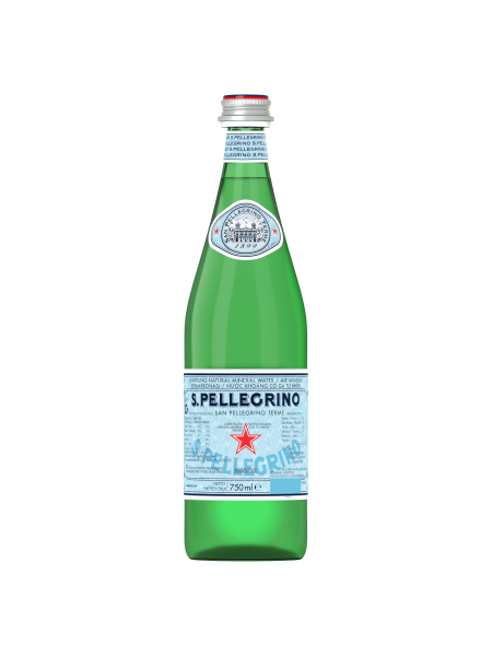 Picture of San Pellegrino Sparkling Natural Mineral Water Glass 750ml