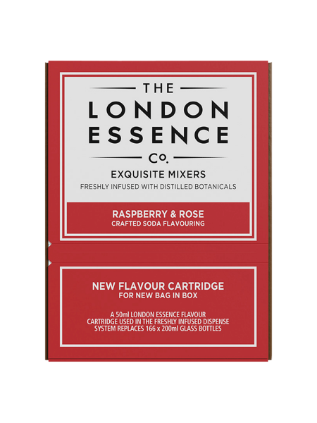 Picture of The London Essence Co. Raspberry & Rose Crafted Soda Flavouring 50ml