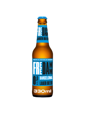Show details for Free Damm Non-Alcoholic Lager Beer 4 x 330ml Picture of Free Damm Non-Alcoholic Lager Beer 4 x 330ml