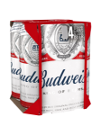 Show details for Budweiser Beer 4 x 440ml Picture of Budweiser Beer 4 x 440ml