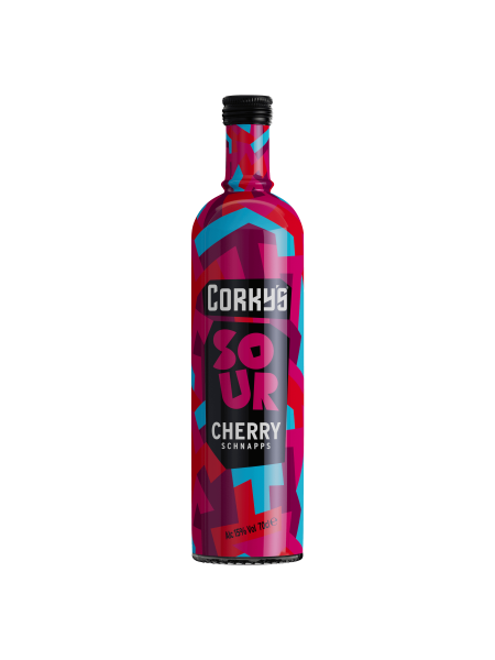 Picture of Corky's Sour Cherry Schnapps 70cl