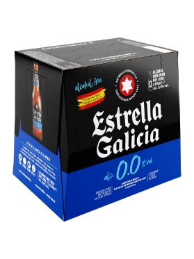 Show details for Estrella Galicia Alcohol Free Beer 12 x 330ml Picture of Estrella Galicia Alcohol Free Beer 12 x 330ml