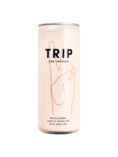 Picture of TRIP CBD Infused Peach Ginger 250ml