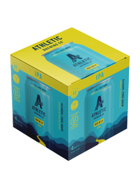 Show details for Athletic Brewing Co Run Wild IPA 355ml Picture of Athletic Brewing Co Run Wild IPA 355ml