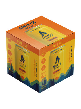Show details for Athletic Brewing Co Pale Ale 4 x 355ml Picture of Athletic Brewing Co Pale Ale 4 x 355ml