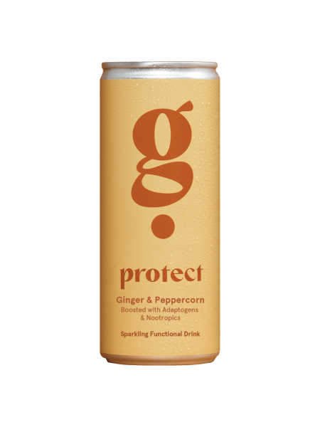 Picture of G Spot Protect Ginger & Peppercorn Sparkling Functional Drink 250ml