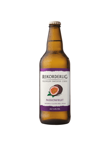 Picture of Rekorderlig Passionfruit Premium Swedish Cider 500ml