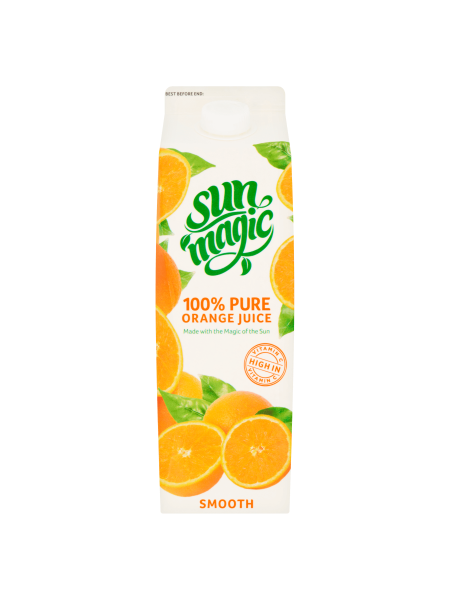 Picture of Sunmagic 100% Pure Orange Juice Smooth 1 Litre