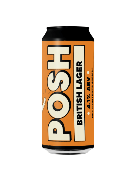 Picture of Forest Road Brewing Co. Posh British Lager 440ml