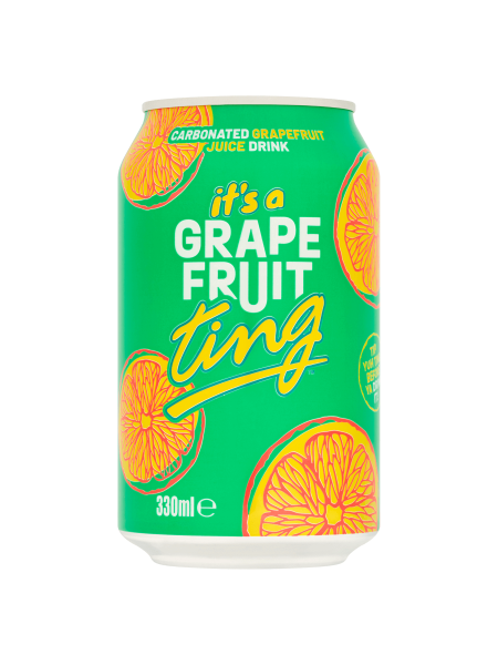 Picture of Ting Carbonated Grapefruit Juice Drink 330ml