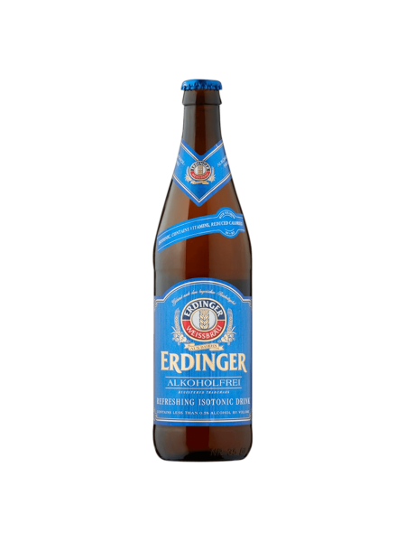 Picture of Erdinger Alkoholfrei Alcohol Free Wheat Beer 500ml Bottle