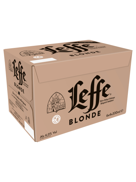 Picture of Leffe Blonde 6 x 4 x 330ml
