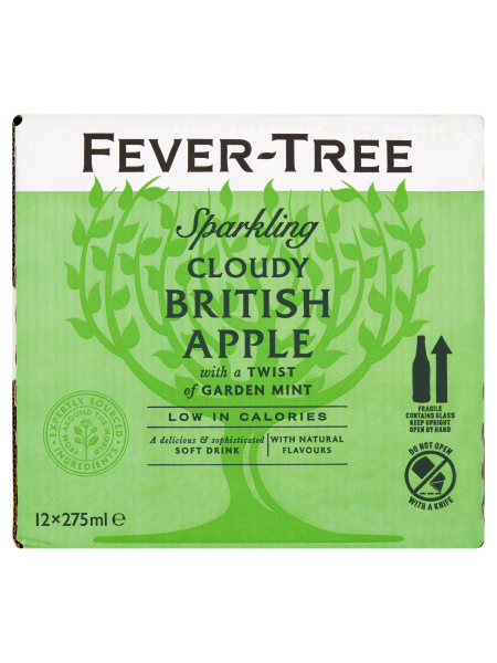 Picture of Fever-Tree Sparkling Cloudy British Apple 12 x 275ml