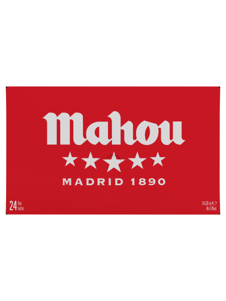 Picture of Mahou Madrid's Favourite Beer 24 x 330ml